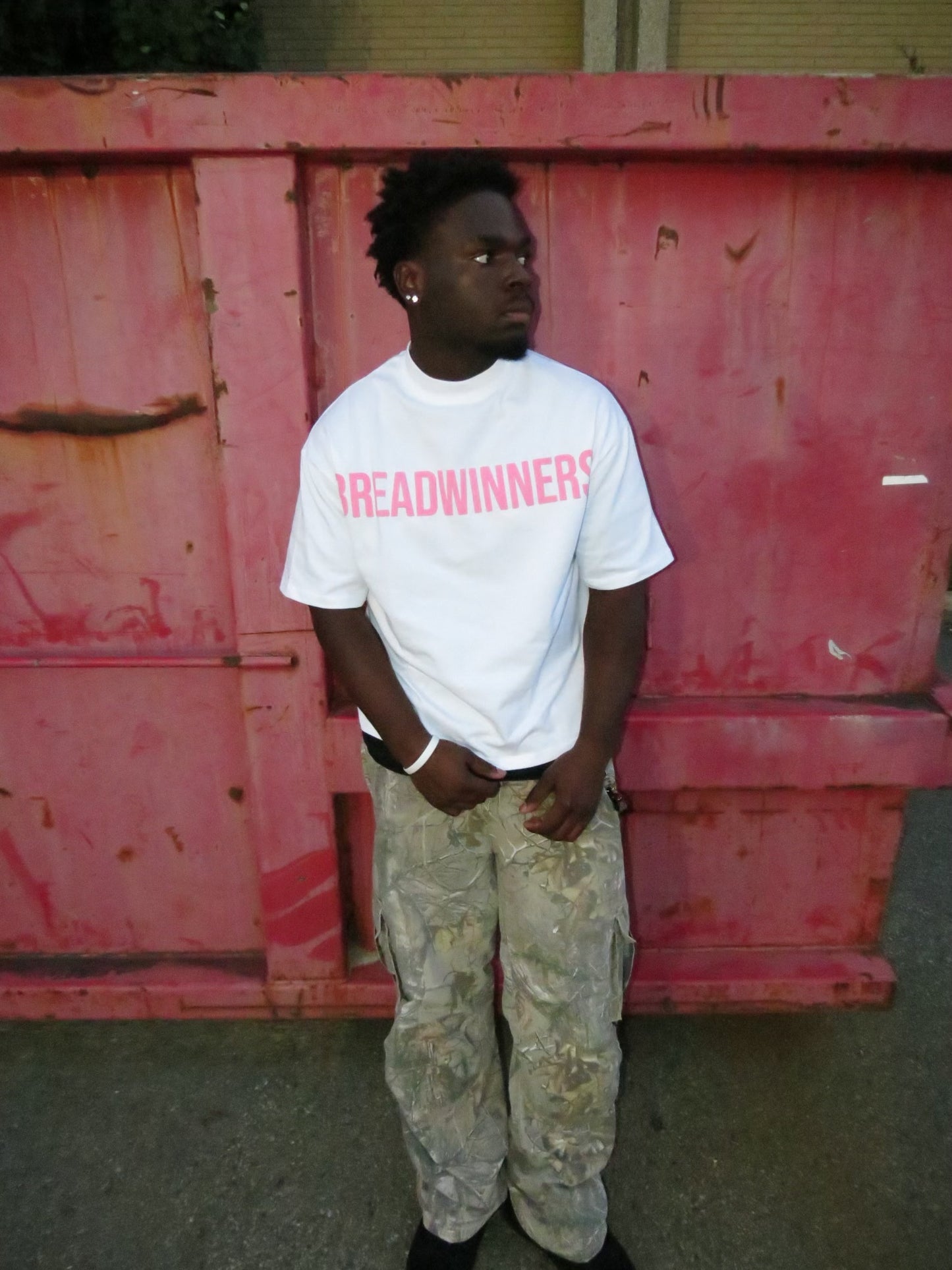 Breadwinner Tee 'Bubblegum'