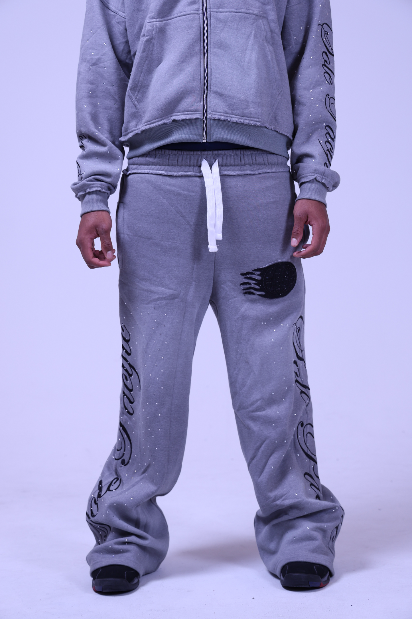 Concrete “Cursive” Sweatpant