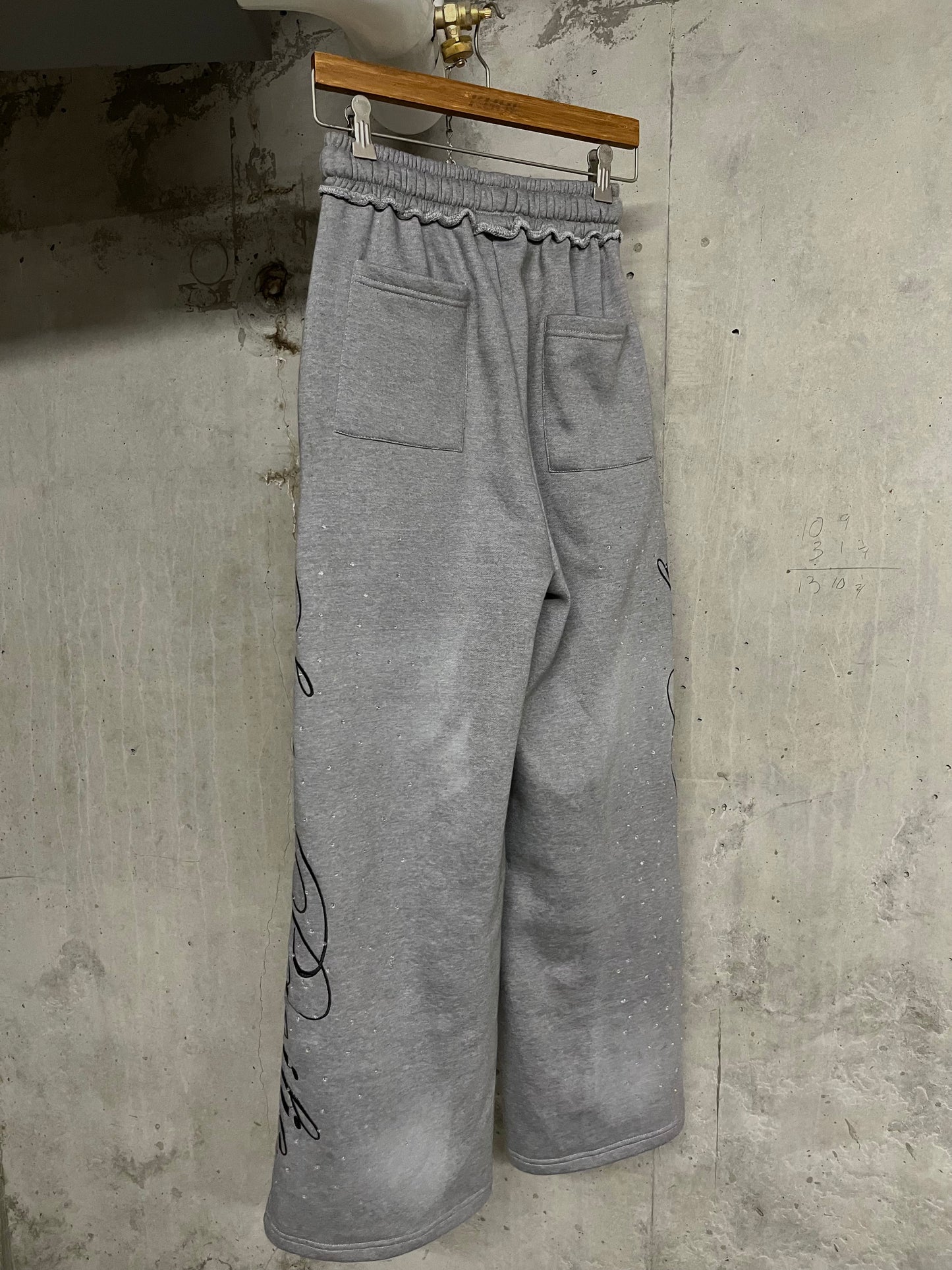 Concrete “Cursive” Sweatpant