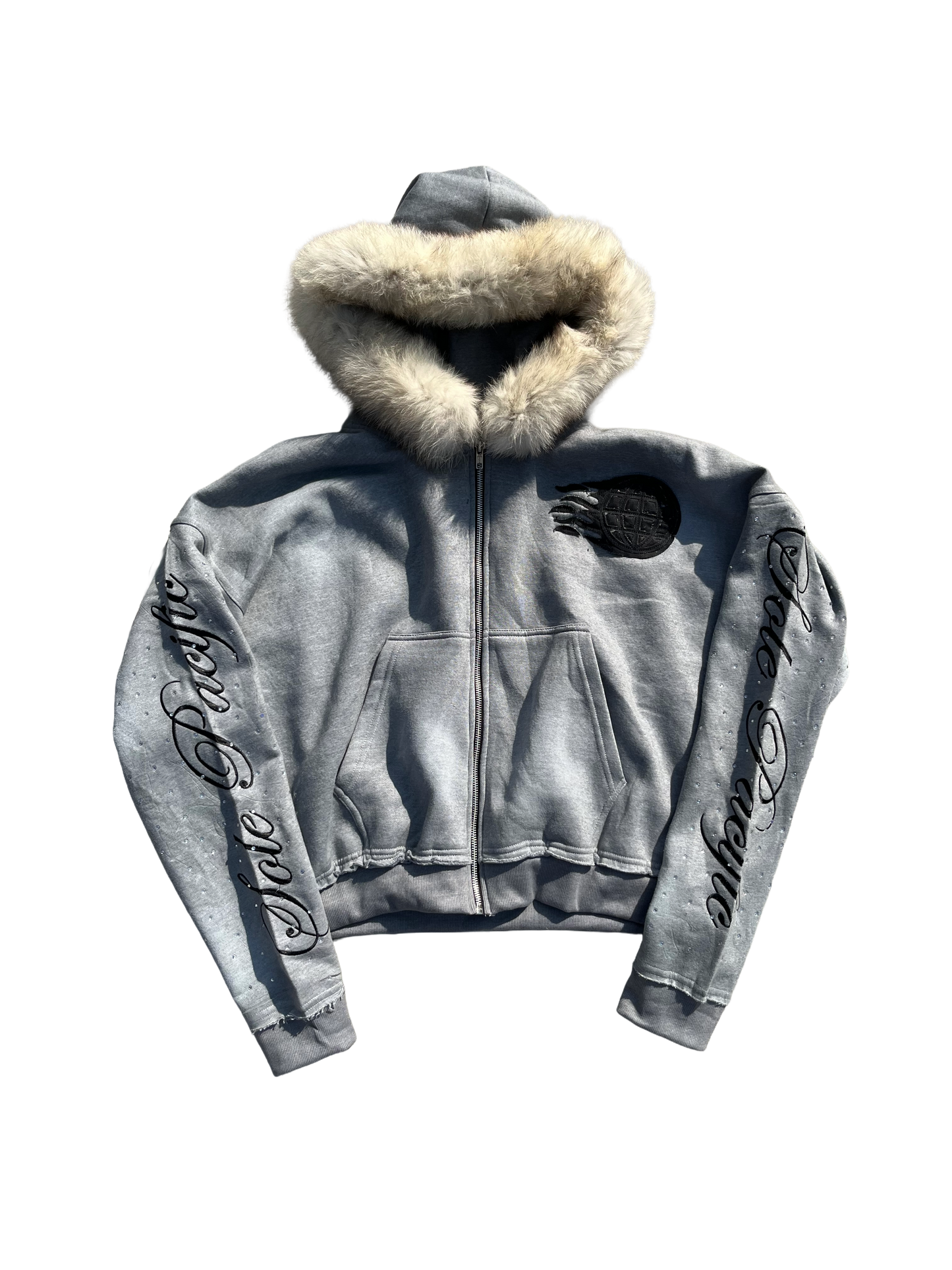 Concrete “Cursive” Hoodie
