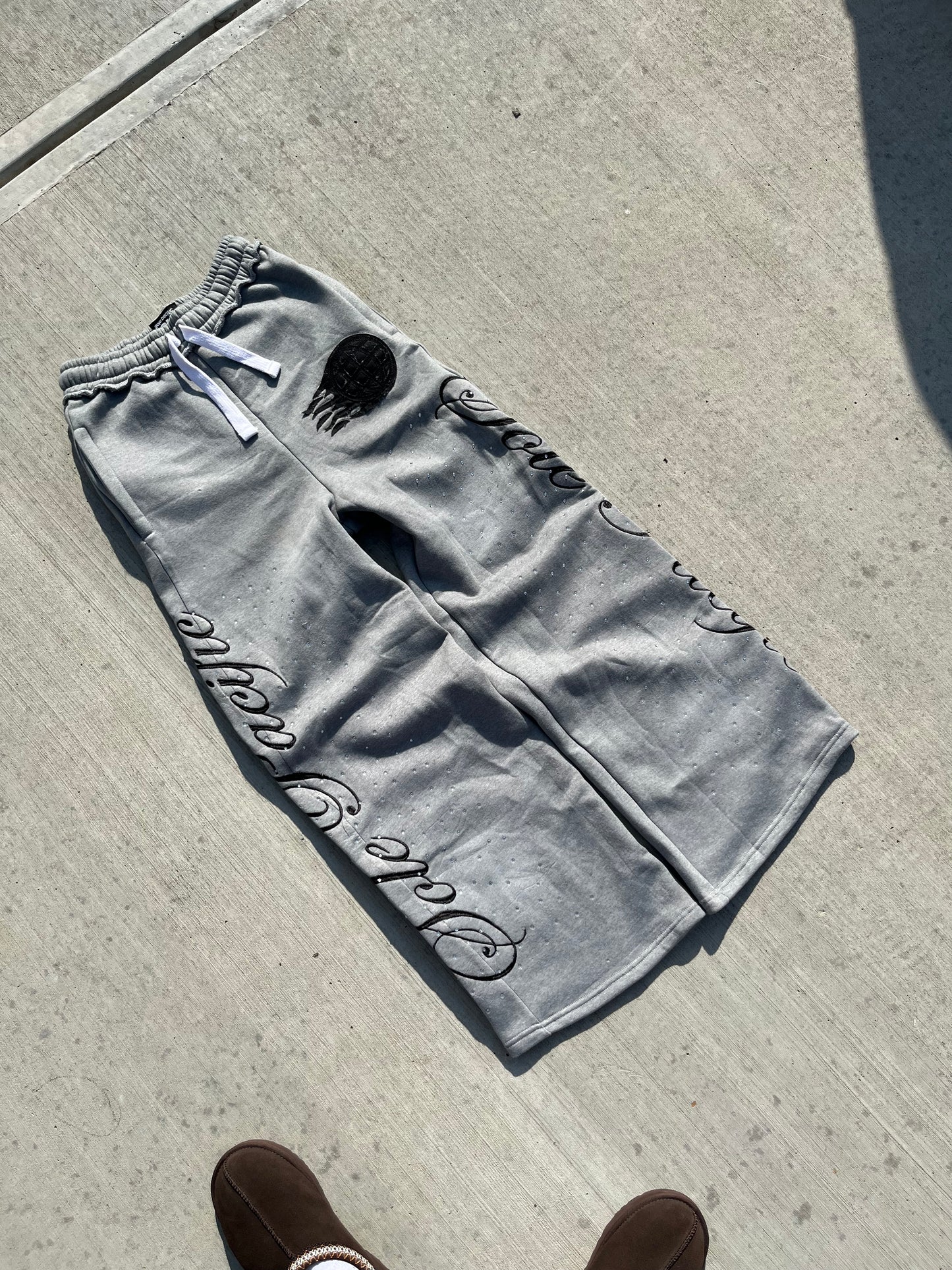 Concrete “Cursive” Sweatpant